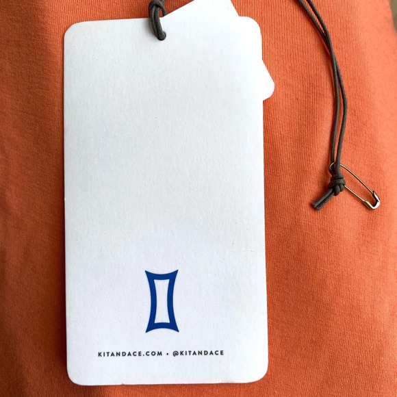 KIT and ACE Technical Cashmere Straight Up Crew Tee Contour Fit Sz 8 NWT - Picture 11 of 11